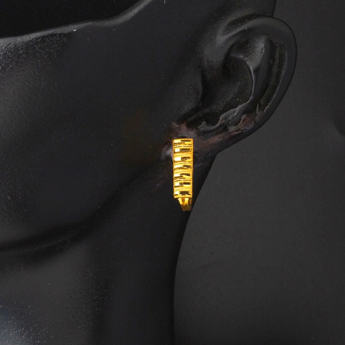 22K Yellow Gold Chevron Set