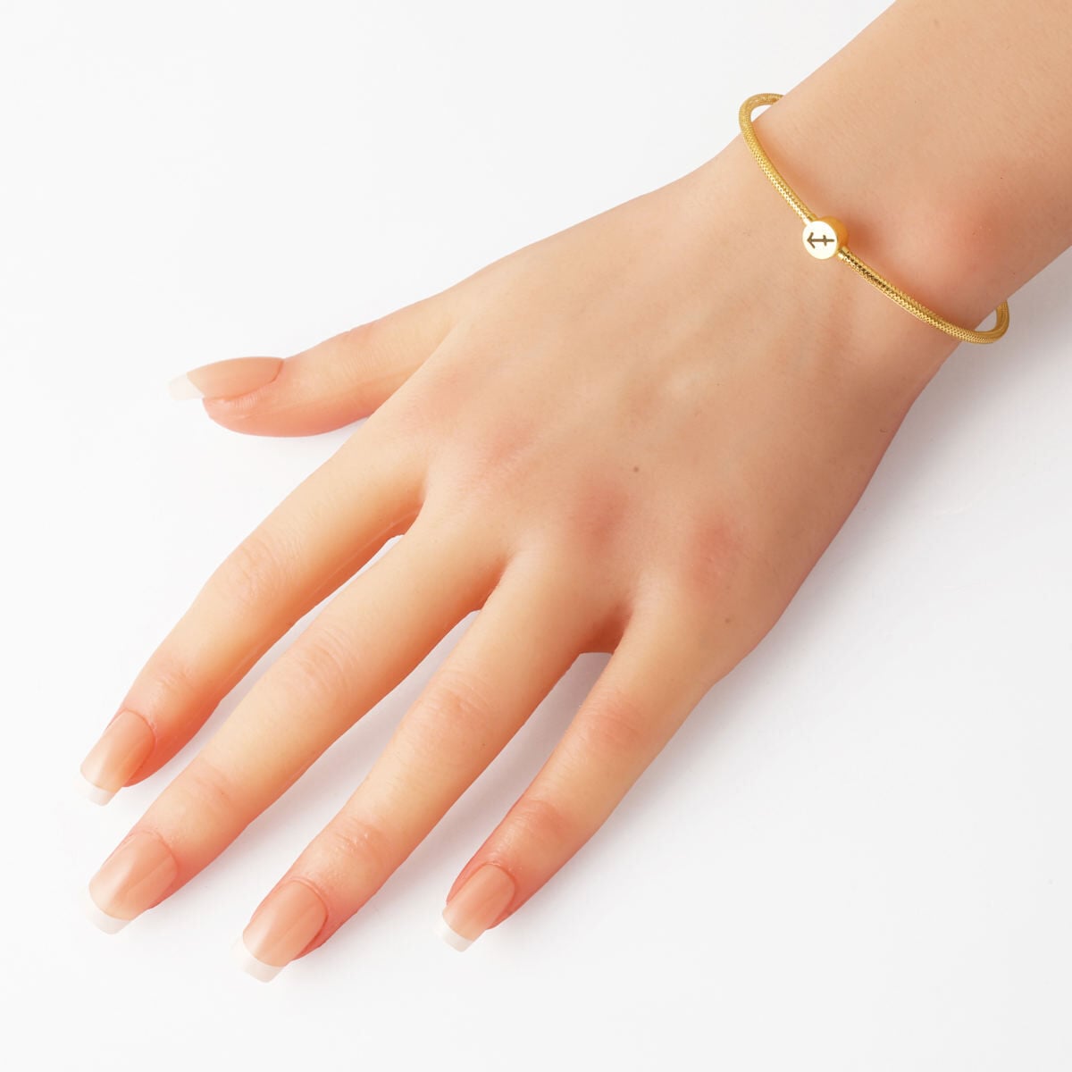14K Yellow Gold Sagittarius Zodiac Italian Bracelet