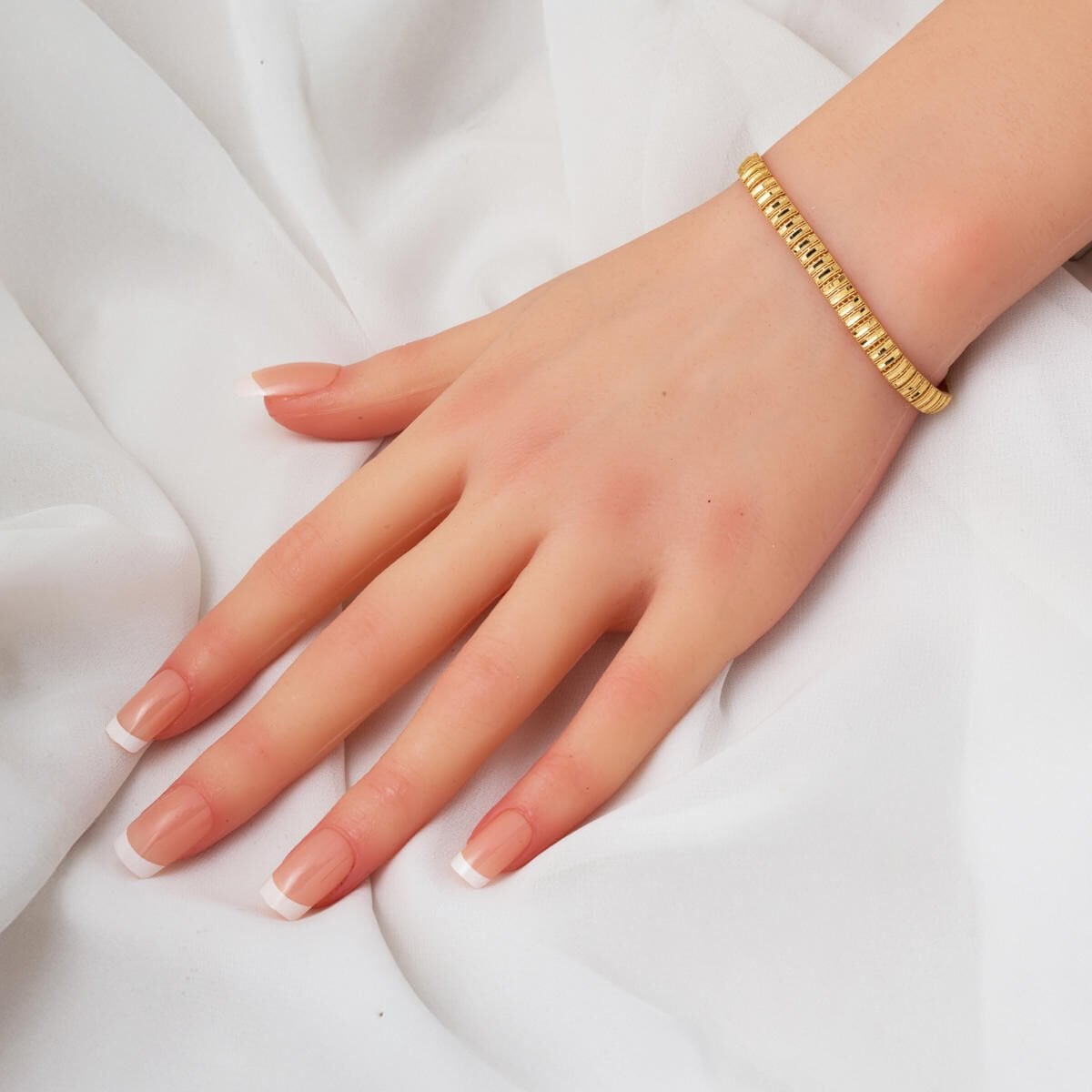 14K Yellow Gold Full Moon Hand Engraved Wedding Set