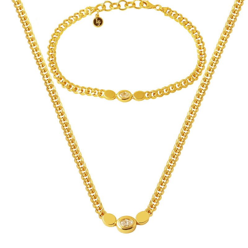 14K Yellow Gold 1.50 Ct Moissanite Jewelry Set (24.92 g)