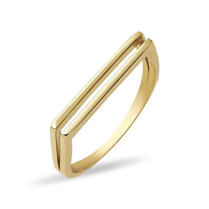 14K Yellow Gold Charisma Pinky Ring