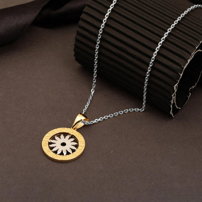 14K Yellow Gold Zodiac Symbol Pendant