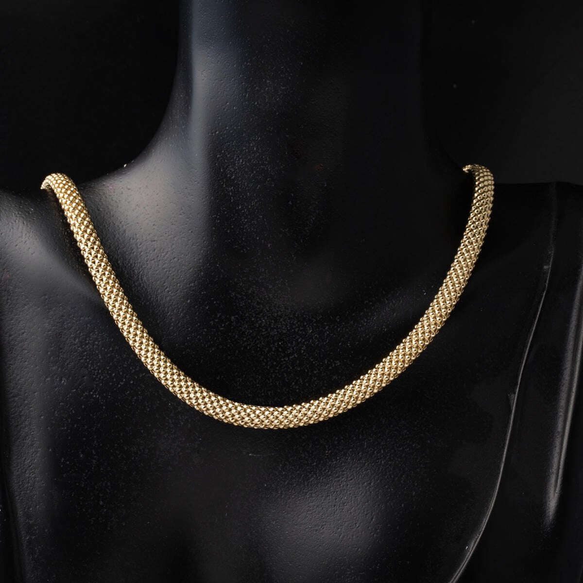 14K Yellow Gold Jessica Woven Chain Jewelry Set