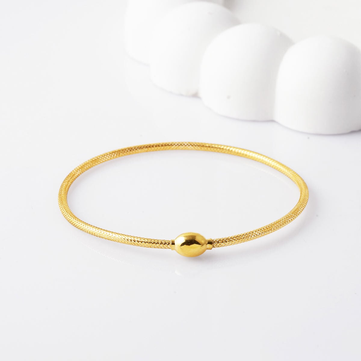 14K Yellow Gold Flexible Italian Bracelet