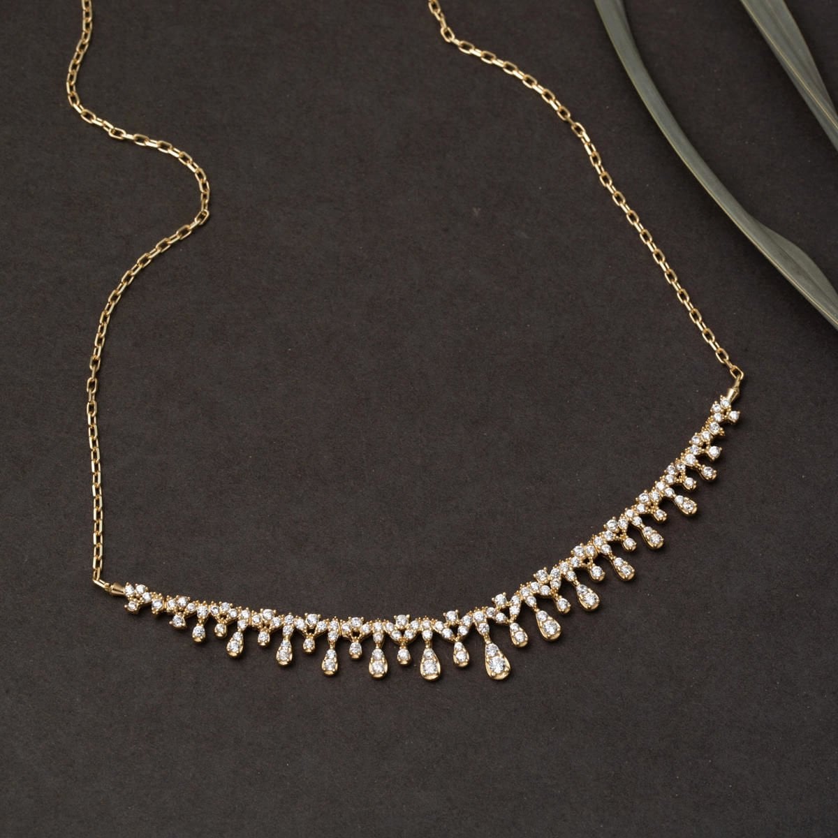 14K Yellow Gold Teardrop Cubic Zirconia 3-Piece Set (8.75 g)