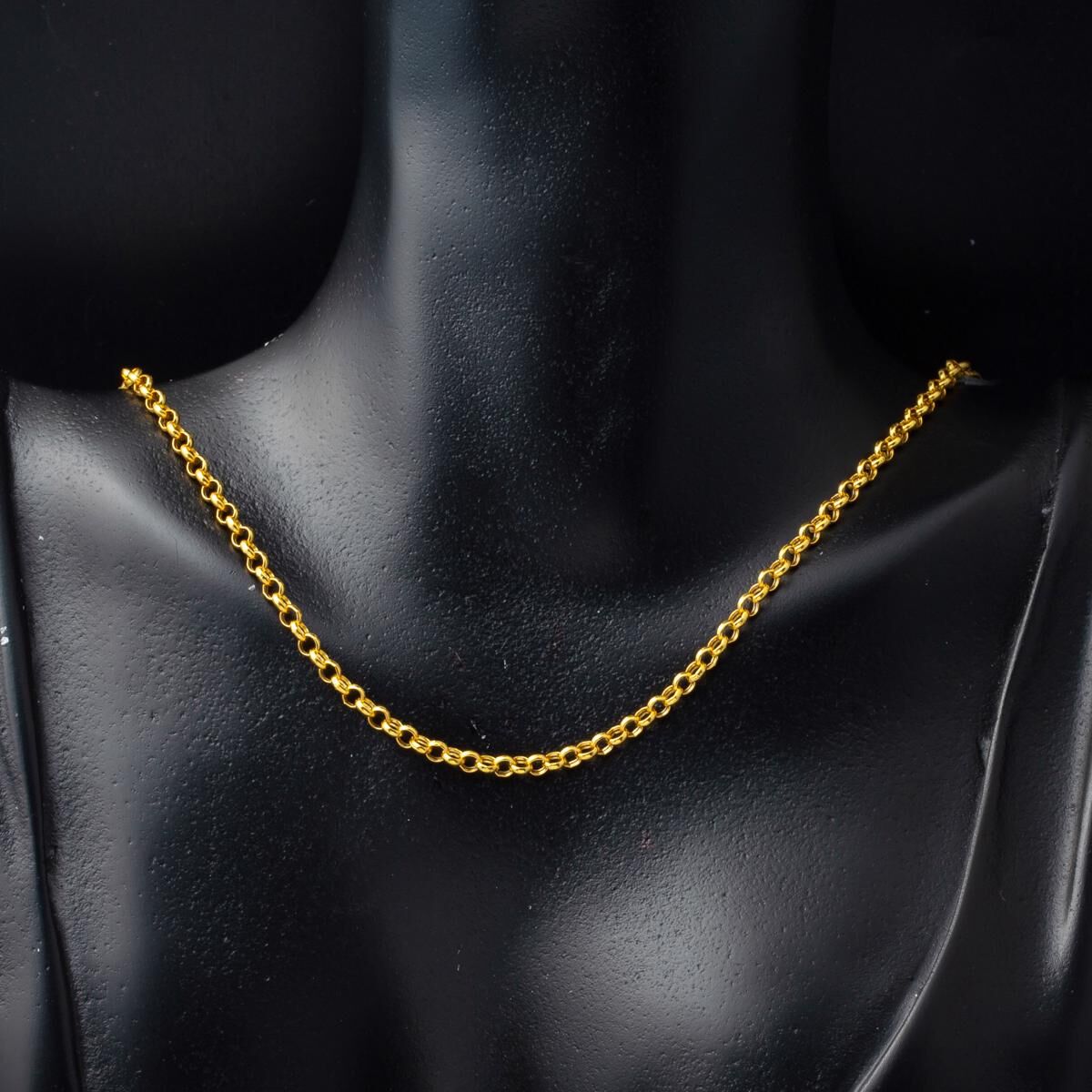 14K Yellow Gold Rolo Chain 60 cm (5.95 g)