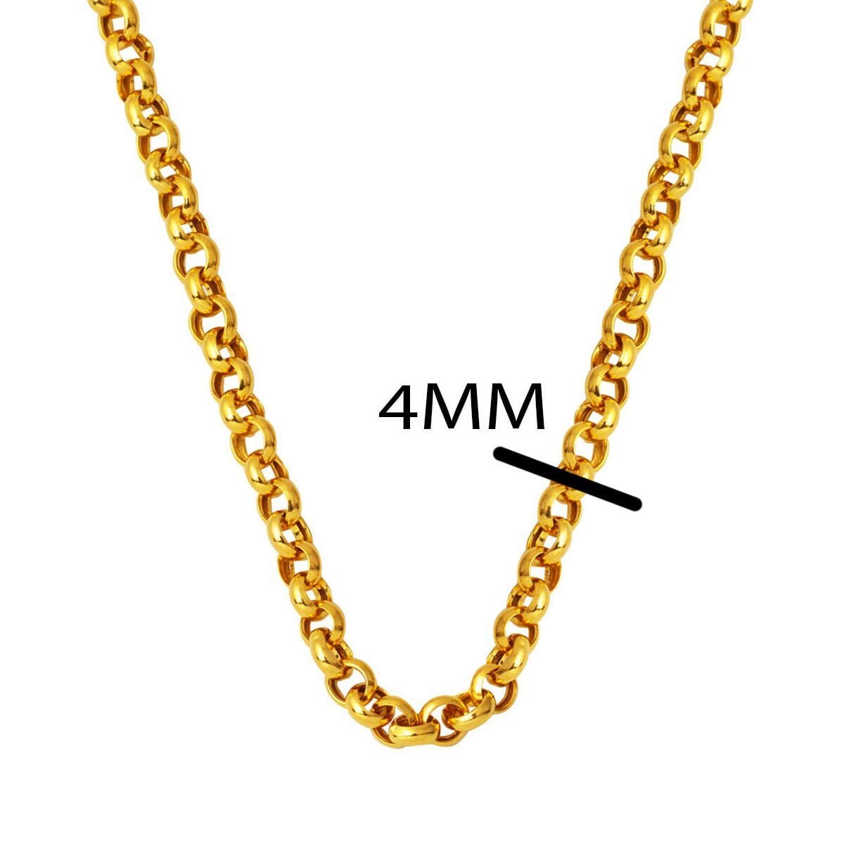 22K Yellow Gold Rolo Chain 55 cm (8.99 g)