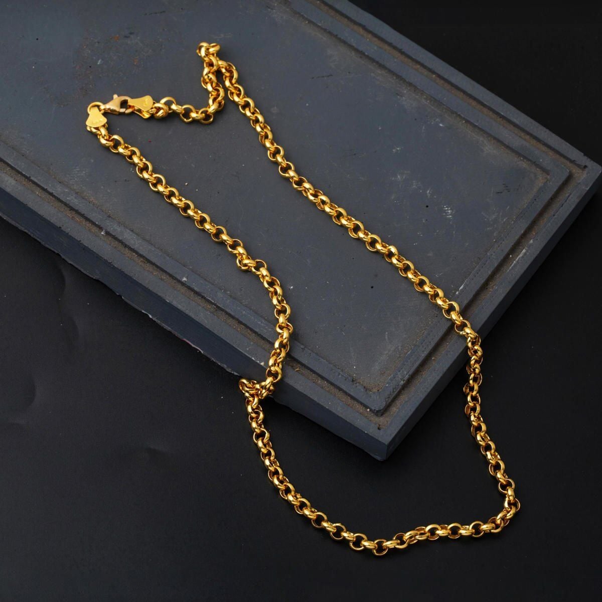 22K Yellow Gold Rolo Chain 55 cm (8.99 g)