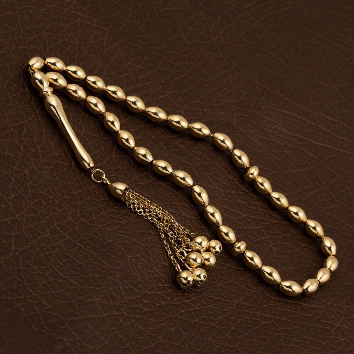 14K Yellow Gold Eastern Bey Prayer Beads