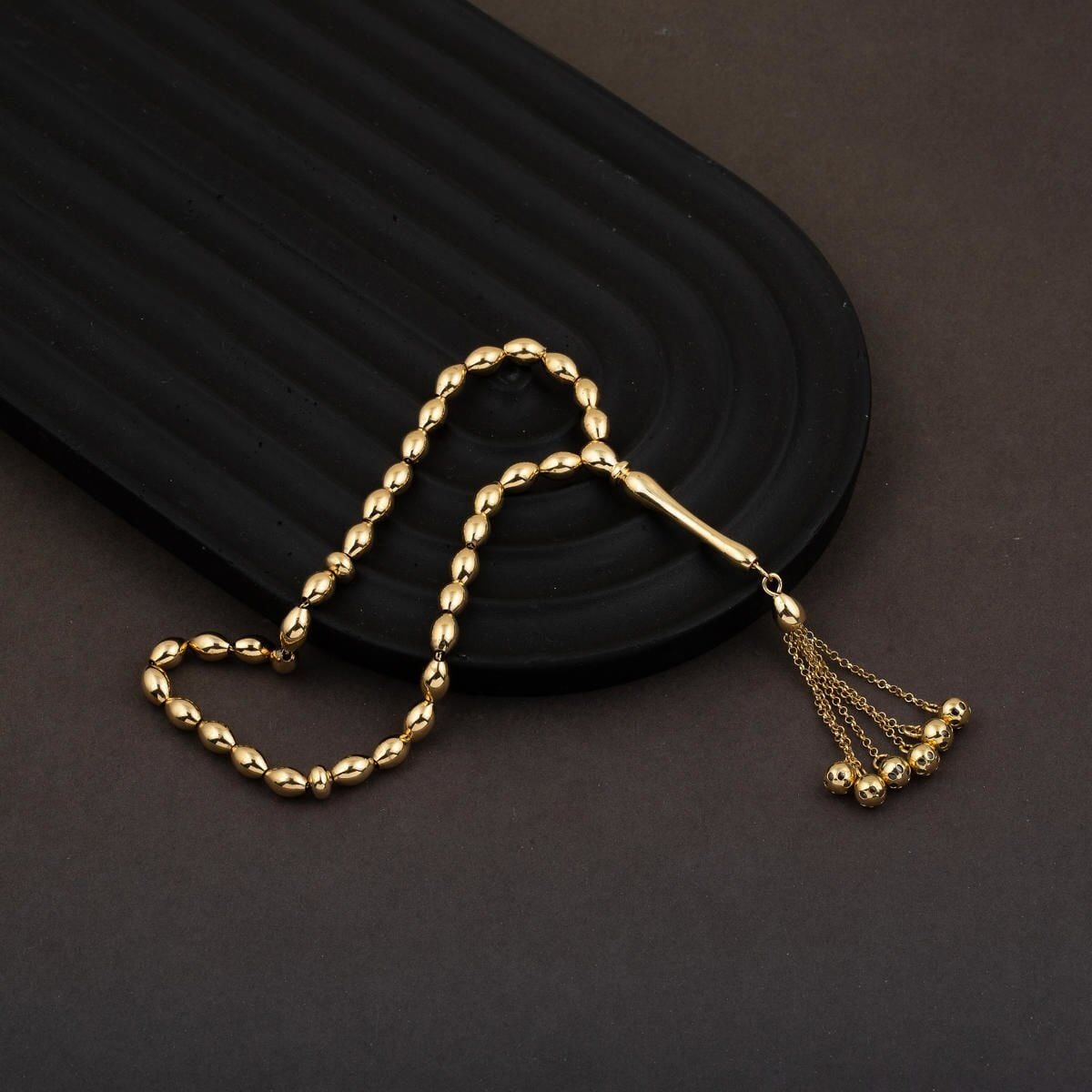 14K Yellow Gold Eastern Bey Prayer Beads