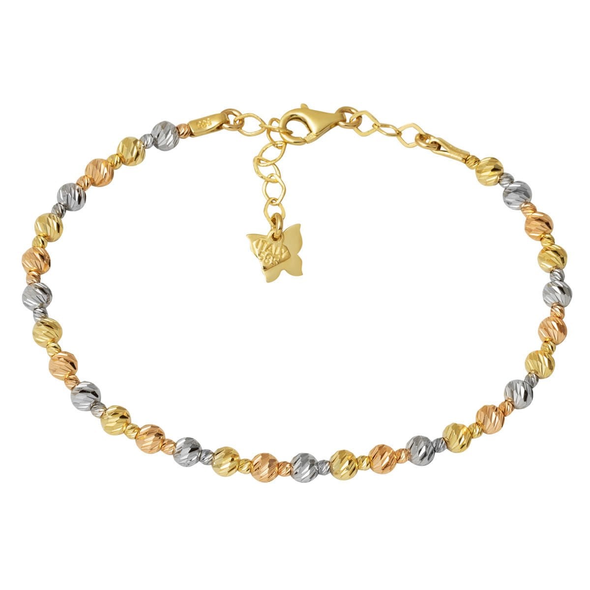 14K Yellow Gold Bead Bracelet (4.45 g)