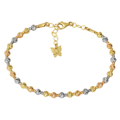 14K Yellow Gold Bead Bracelet (4.45 g)