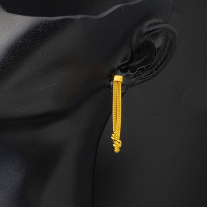 14K Yellow Gold Bead Wedding Set