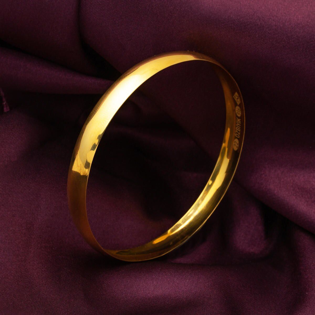 22K Yellow Gold Investment Gift Bangle (7 g)