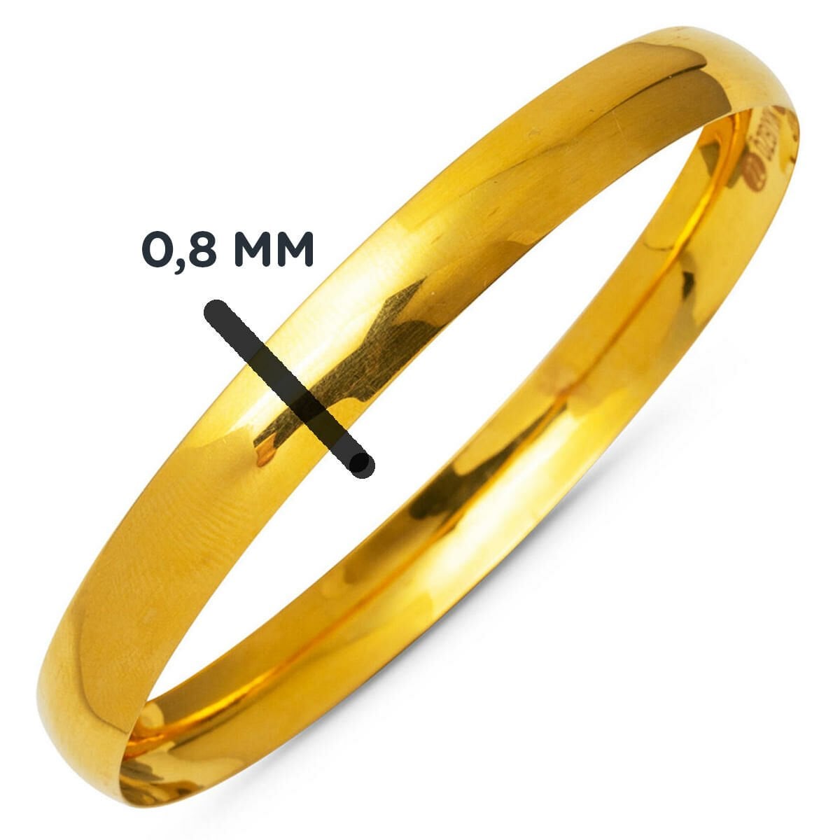 22K Yellow Gold Investment Bangle (10.99 g)