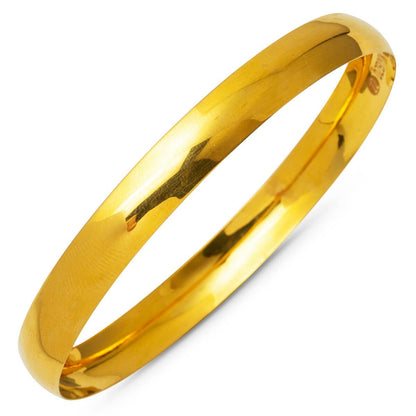 22K Yellow Gold Investment Bangle (8 g)