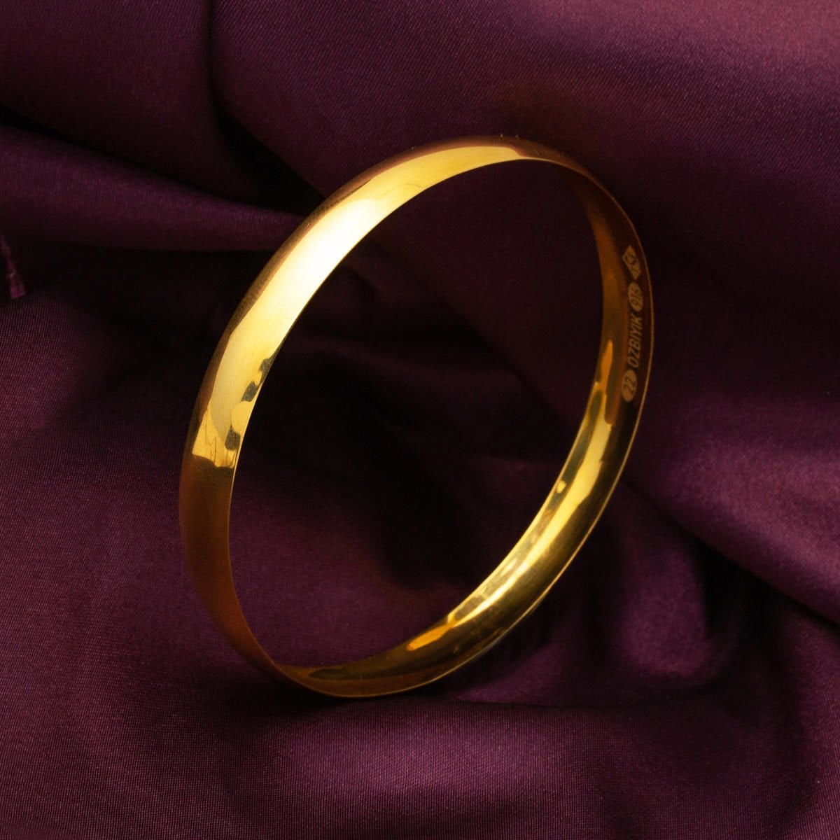 22K Yellow Gold Investment Bangle (8 g)