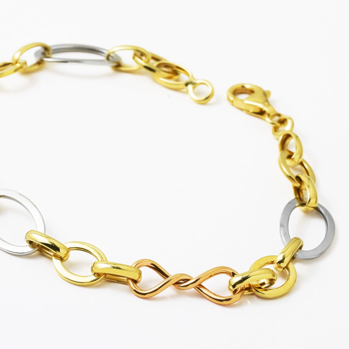 14K Yellow Gold Infinity Knot Bracelet