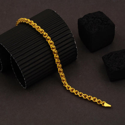 14K Yellow Gold Guverse Chain Unisex Bracelet