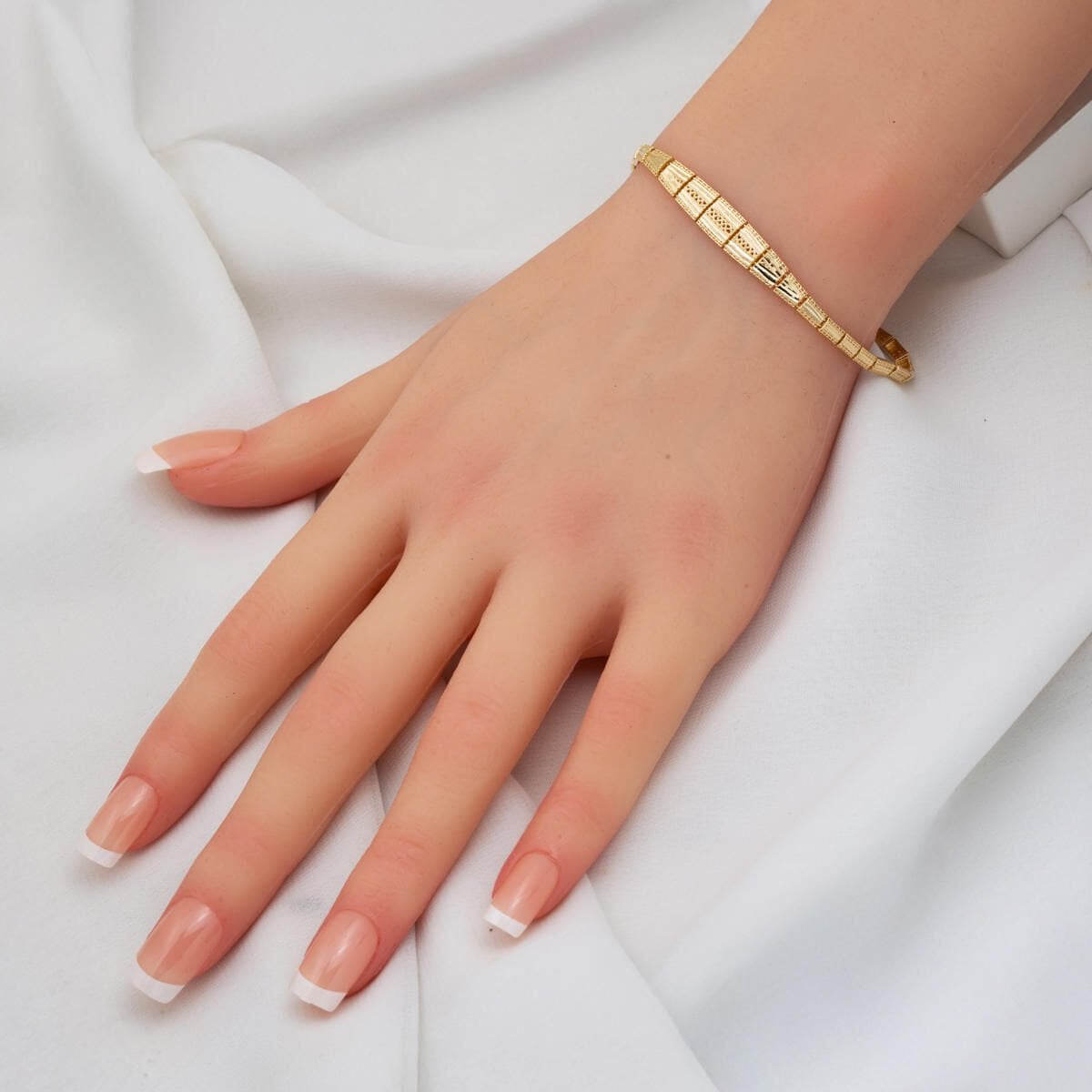14K Yellow Gold Tennis Jewelry Set