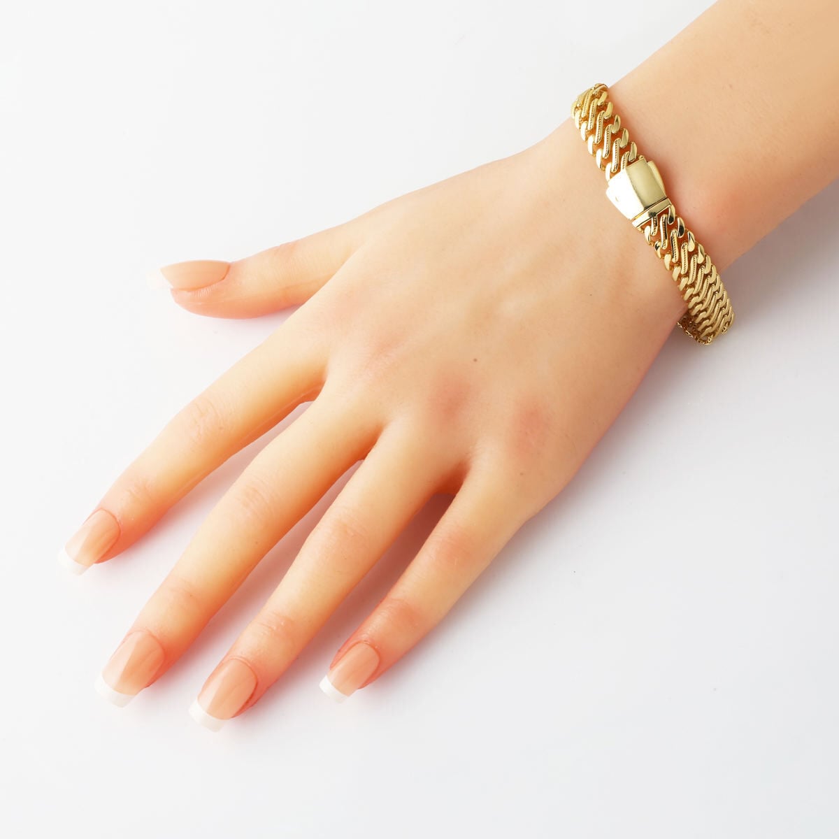 14K Yellow Gold Vienna Curb Bracelet