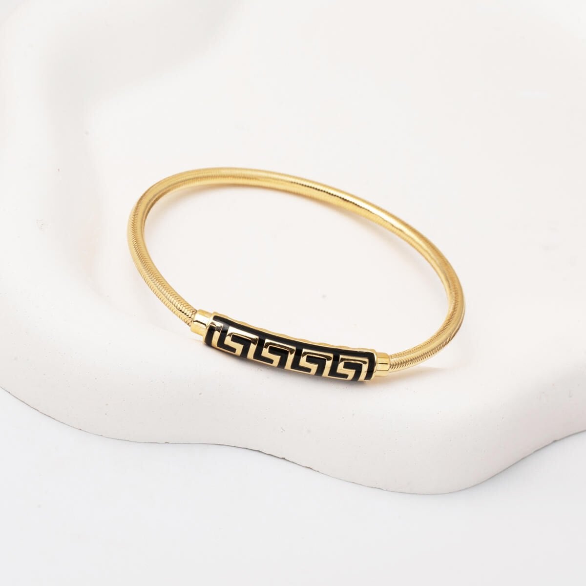 14K Yellow Gold Designer Inspired Italian Unisex ID Bracelet