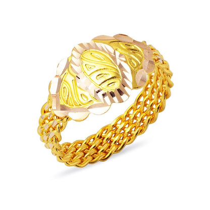 14K Yellow Gold Erzurum Twisted Ring (4.11 g)