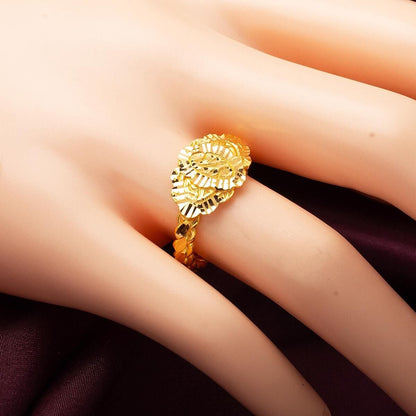 22K Yellow Gold Erzurum Twisted Ring (6.05 g)
