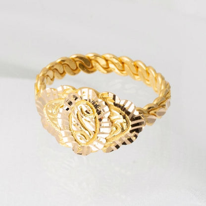 22K Yellow Gold Erzurum Twisted Ring (6.05 g)