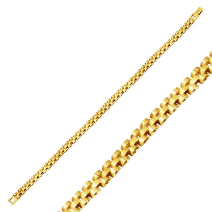 14K Yellow Gold Classic Initial A Pendant