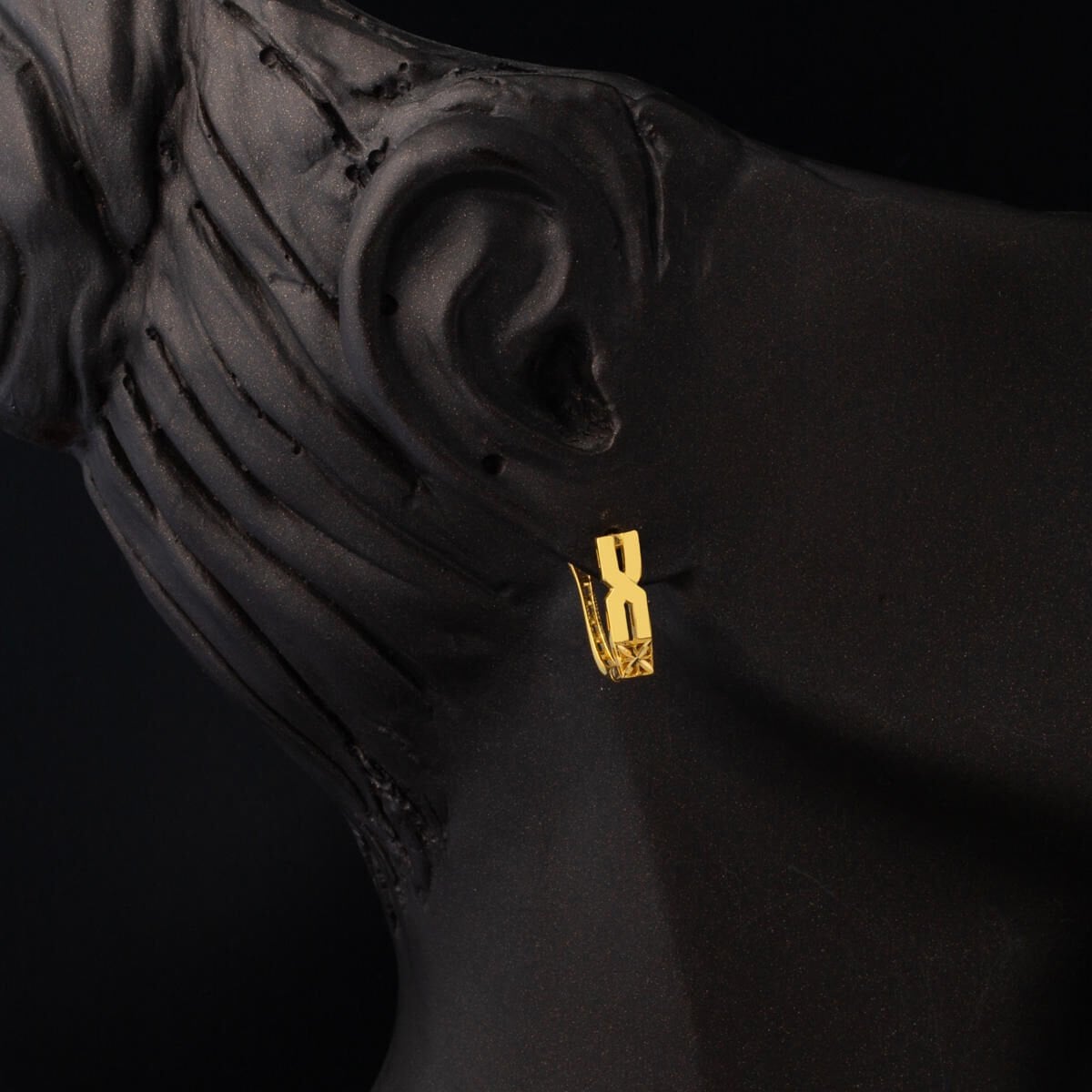 22K Yellow Gold Belt 3-Piece Jewelry Set