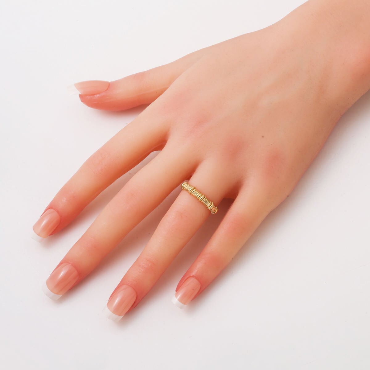 14K Yellow Gold Minimalist Design Ring