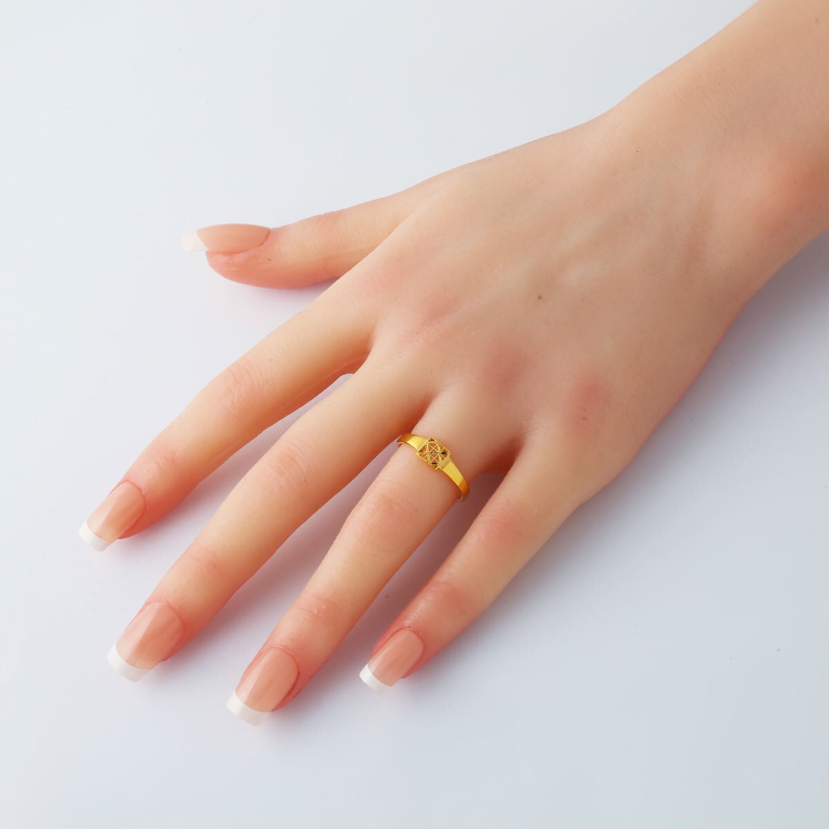14K Yellow Gold Minimalist Ring