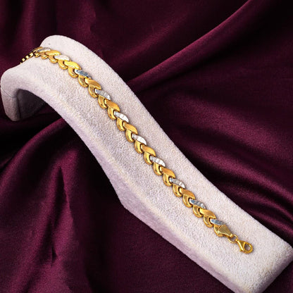 14K Yellow Gold Insta Bracelet