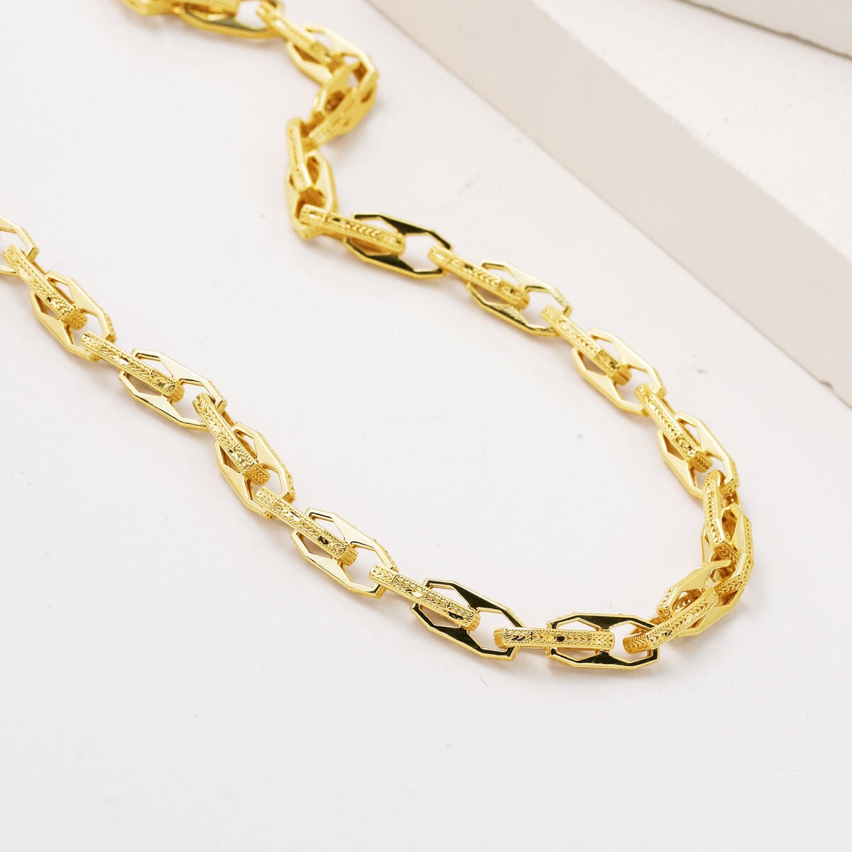 14K Yellow Gold Yakamoz Necklace and Bracelet Set