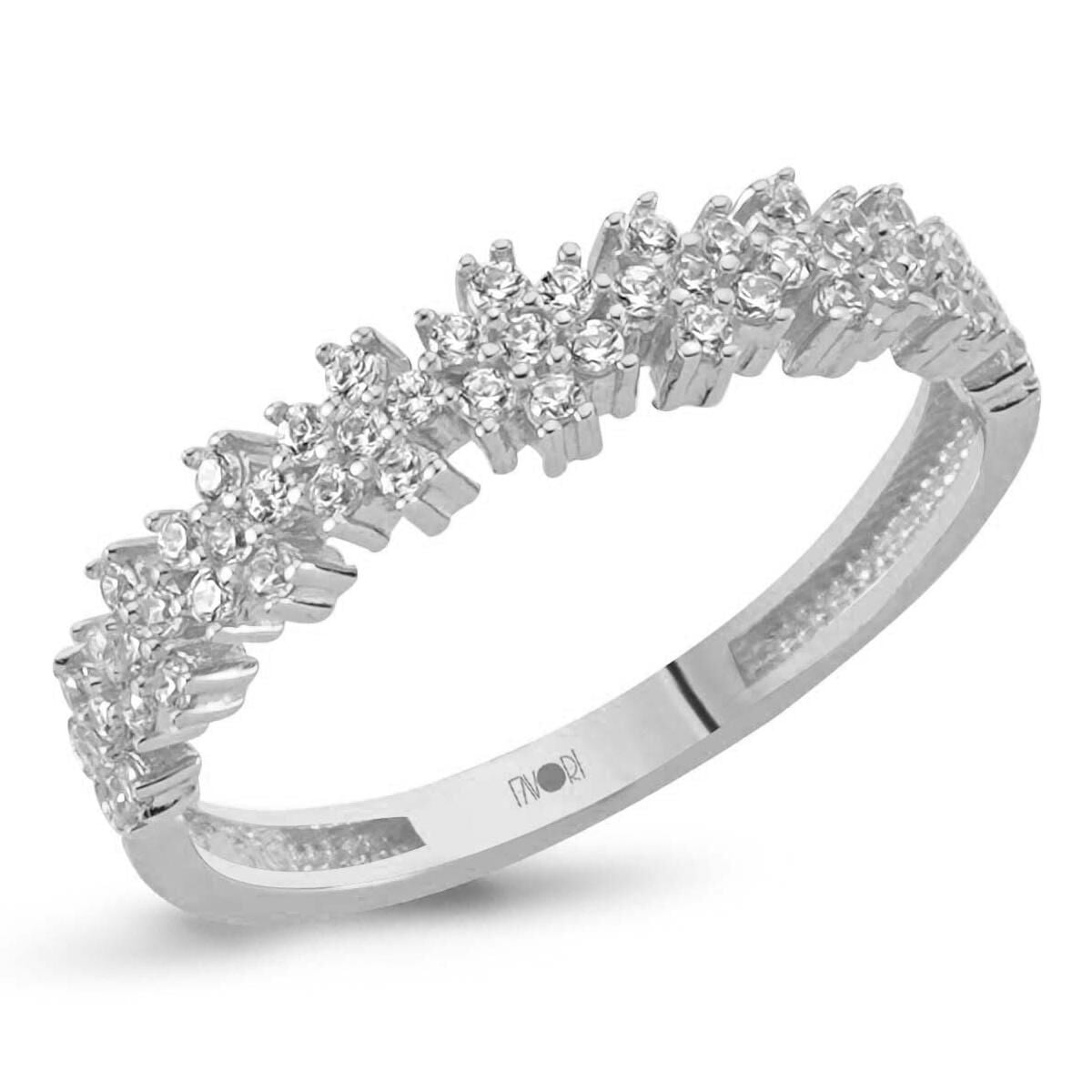 14K White Gold Favorite Engagement Cubic Zirconia Jewelry Set (11.42 g)