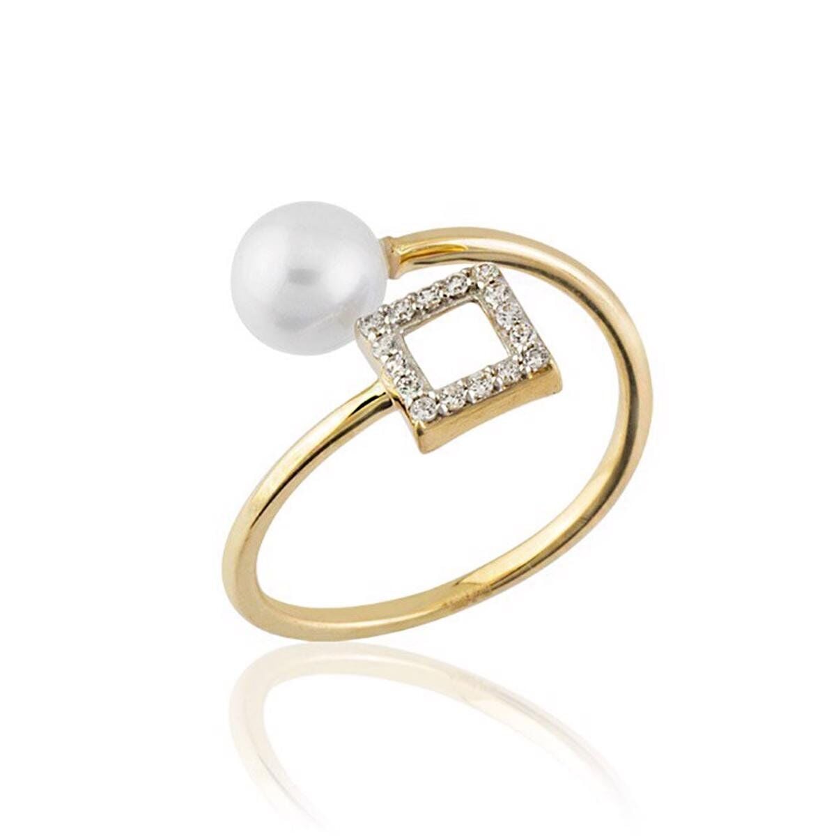14K Yellow Gold Festa Mini Pearl Jewelry Set