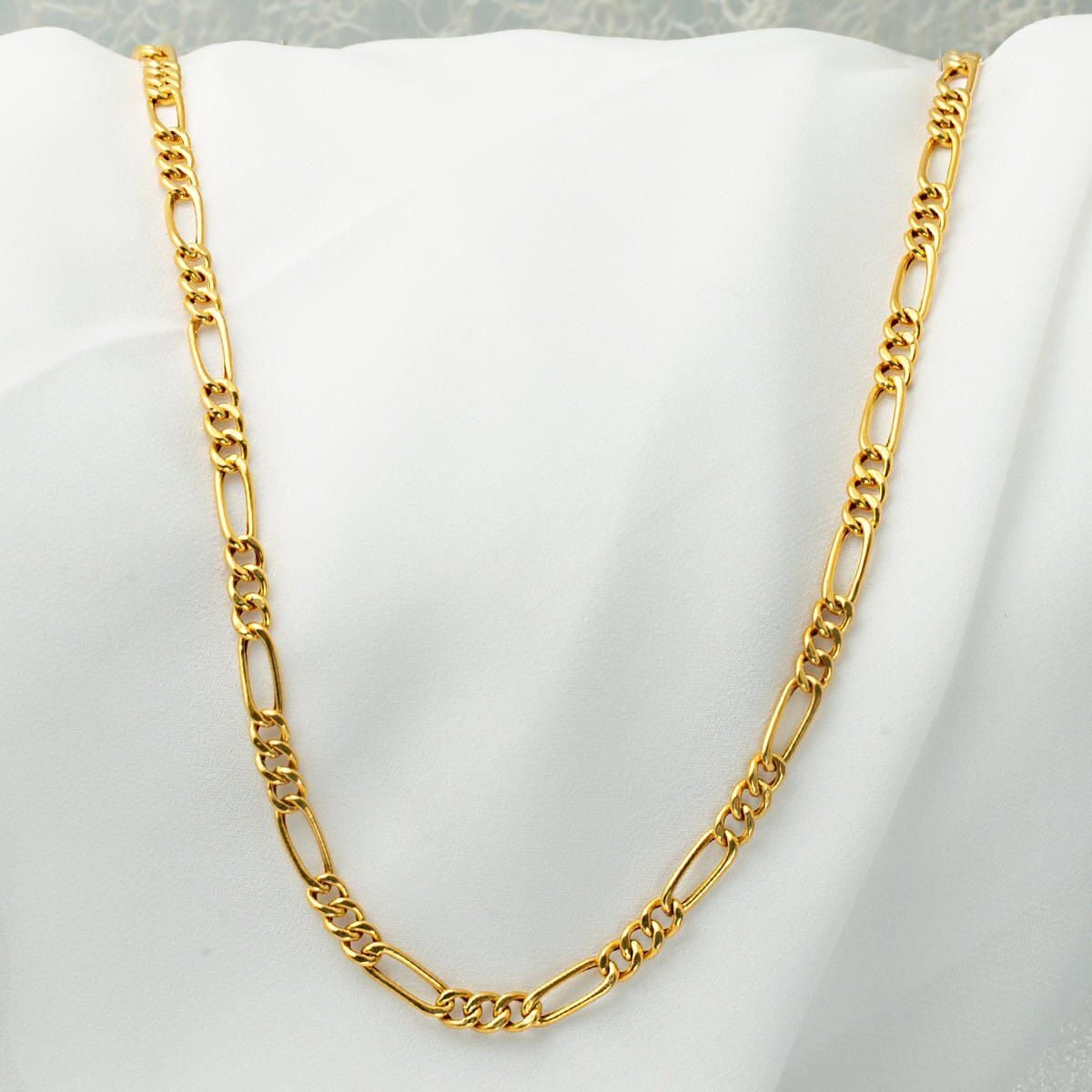 22K Yellow Gold Figaro Chain 60 cm (15.1 g)