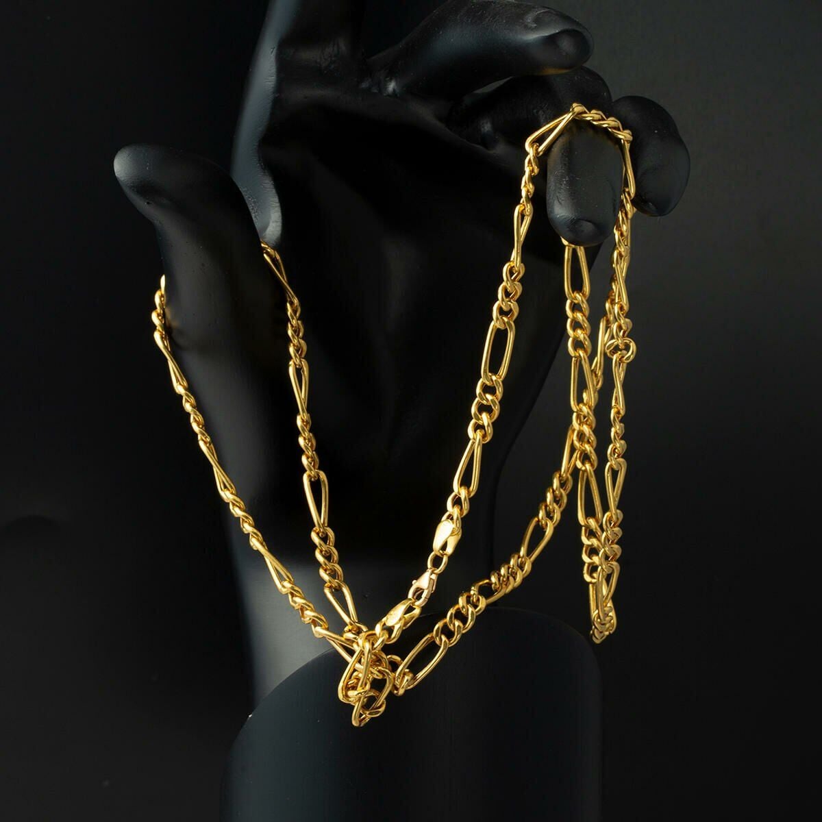 22K Yellow Gold Figaro Chain 60 cm (15.1 g)