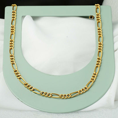 22K Yellow Gold Figaro Chain 60 cm (15.1 g)