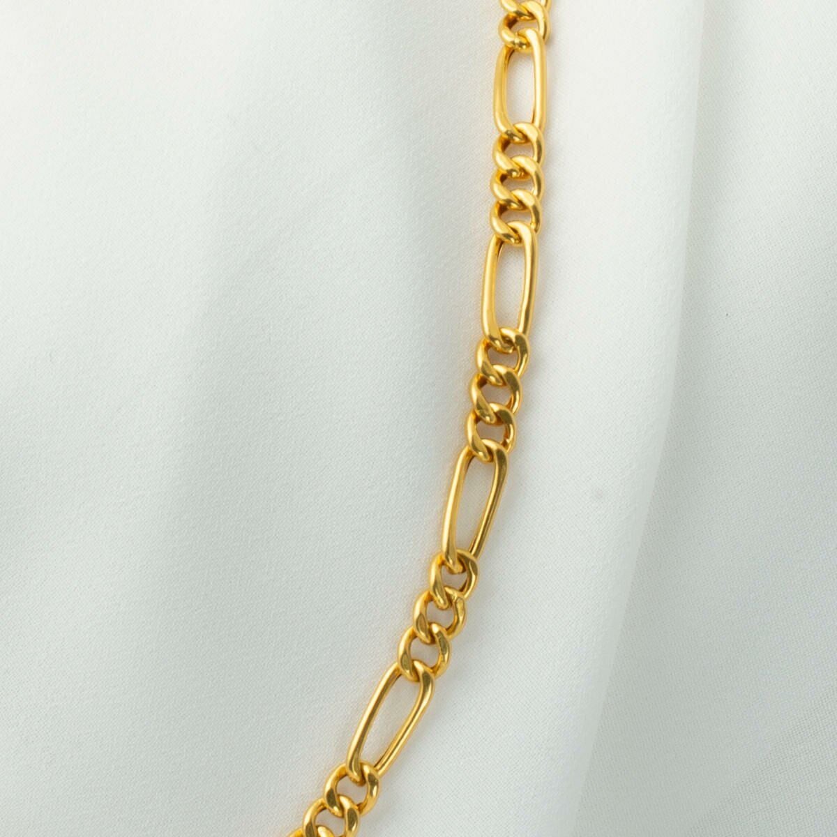 22K Yellow Gold Figaro Chain 60 cm (15.1 g)