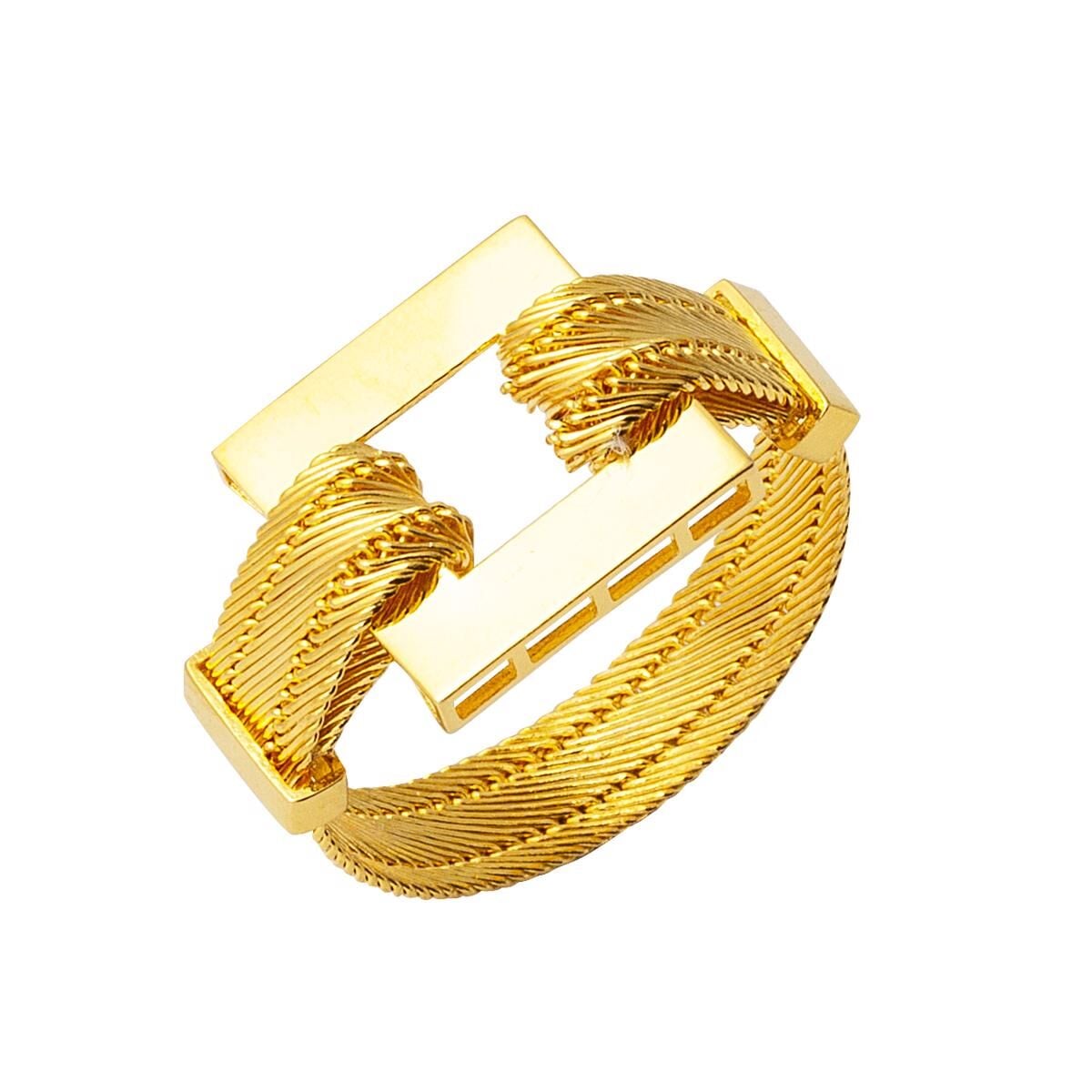 22K Yellow Gold Bridal Trabzon Mesh Ring