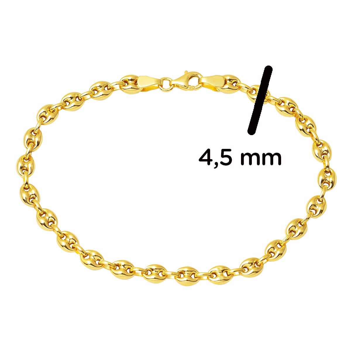 14K Yellow Gold Mariner Knot Bracelet