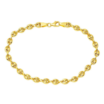 14K Yellow Gold Mariner Knot Bracelet