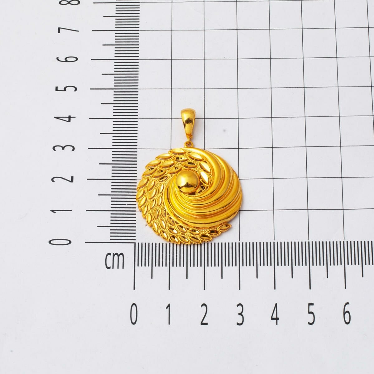 22K Yellow Gold Gobeklitepe Pendant
