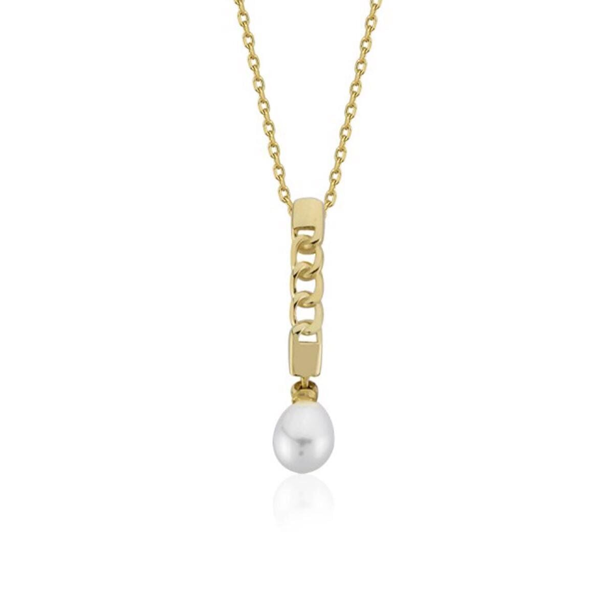 14K Yellow Gold Grasse Pearl Jewelry Set