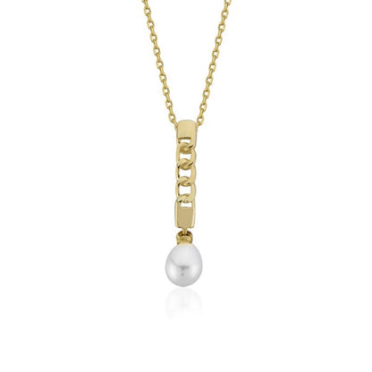 14K Yellow Gold Grasse Pearl Jewelry Set