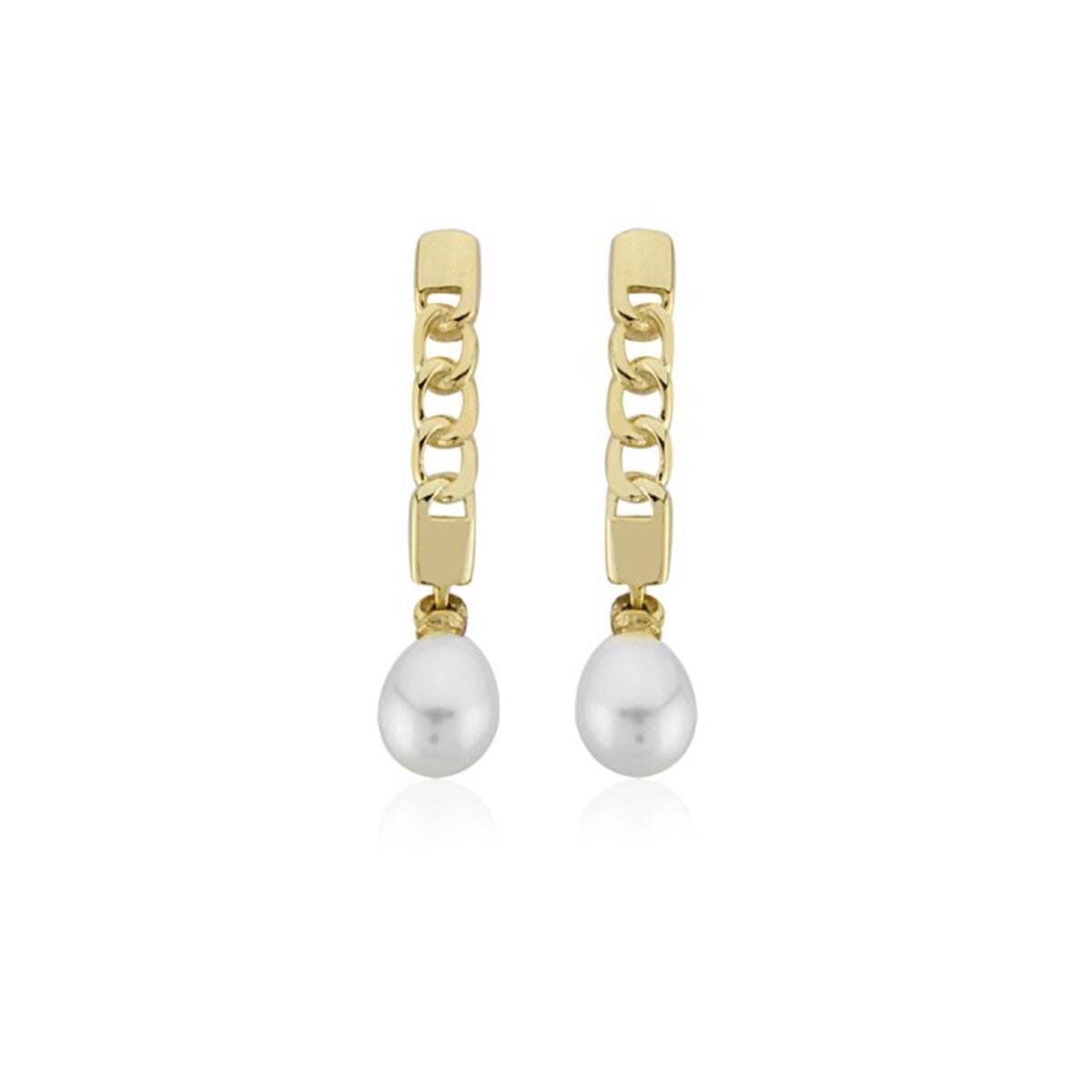 14K Yellow Gold Grasse Pearl Jewelry Set