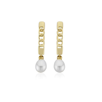 14K Yellow Gold Grasse Pearl Jewelry Set