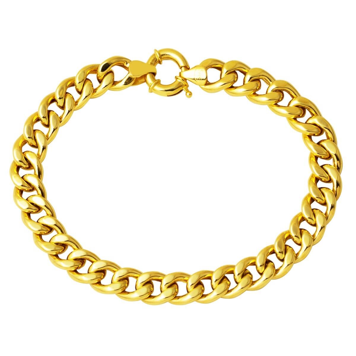 14K Yellow Gold Curb Bracelet (11.98 g)